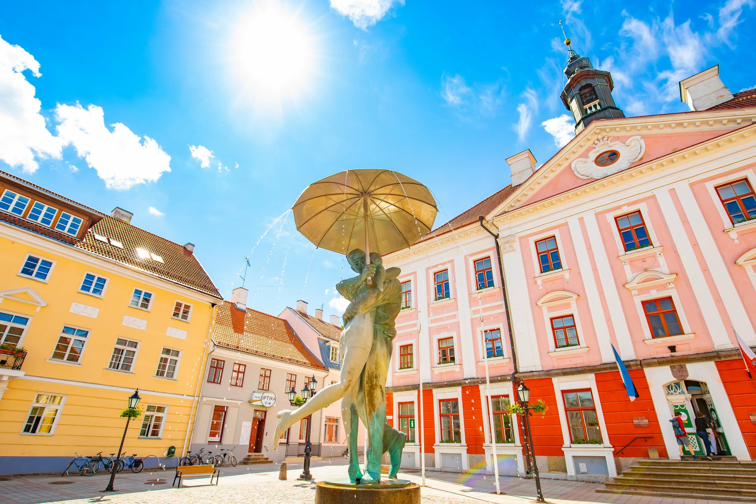 Estonia | Smartferry | Tartu old town scenic view Estonia 2021 scaled