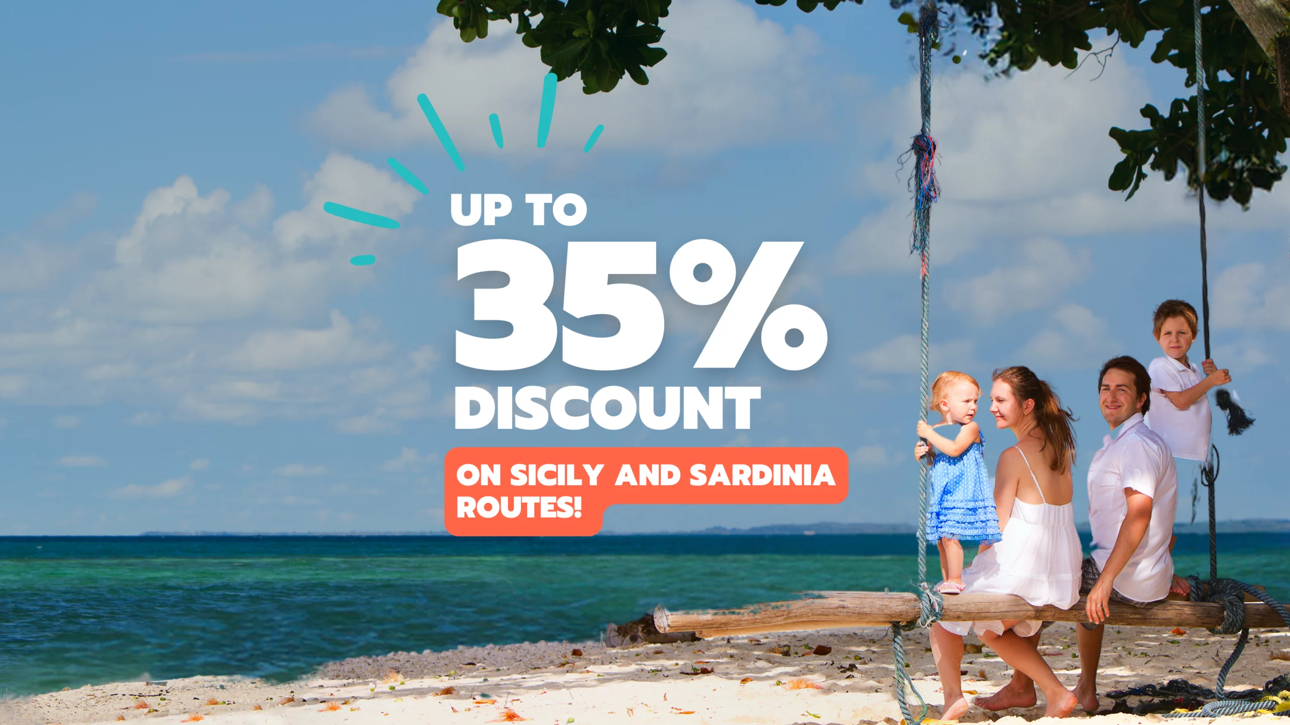UP TO 35% OFF ON SELECT ROUTES