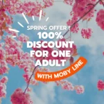 100% DISCOUNT FOR ONE ADULT