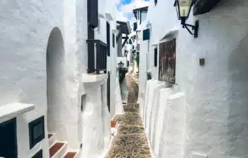 Ferry vers le centre de Minorque